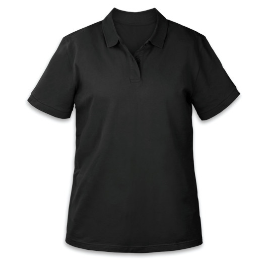 Black Carter Womens Polos